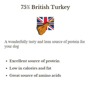 Forthglade British classics - chicken family lunch, lamb hotpot & turkey stew