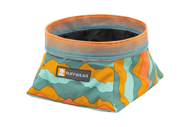 Ruffwear Quencher packable food and water bowl - new designs for 2024