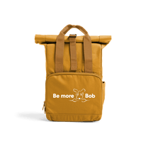 Load image into Gallery viewer, Mustard Be More Bob mini rolltop backpack