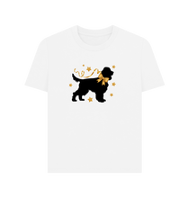 Load image into Gallery viewer, White Printed T-shirt Front