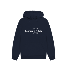 Navy Be More Bob pocket hoody