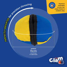 Load image into Gallery viewer, The Clam - Treat dispensing training toy: Orange &amp; Blue