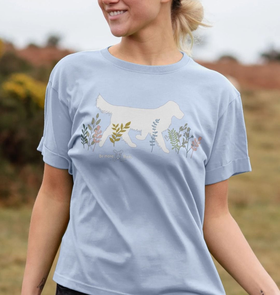 Women's relaxed fit t-shirt - Golden Walks