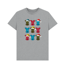 Load image into Gallery viewer, Athletic Grey Printed T-shirt Front
