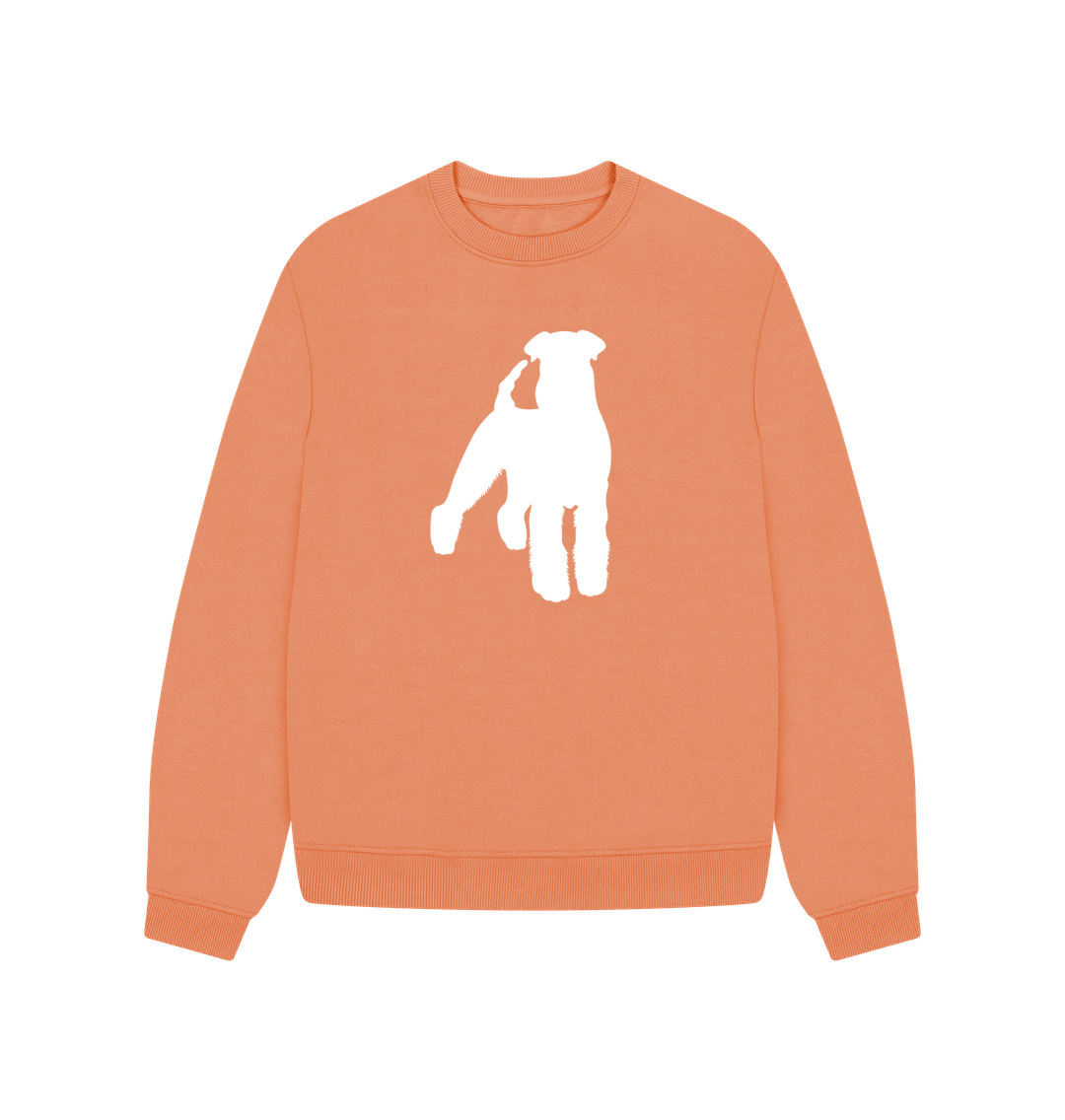 Apricot Airedale Oversized Sweatshirt
