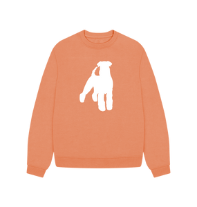Apricot Airedale Oversized Sweatshirt