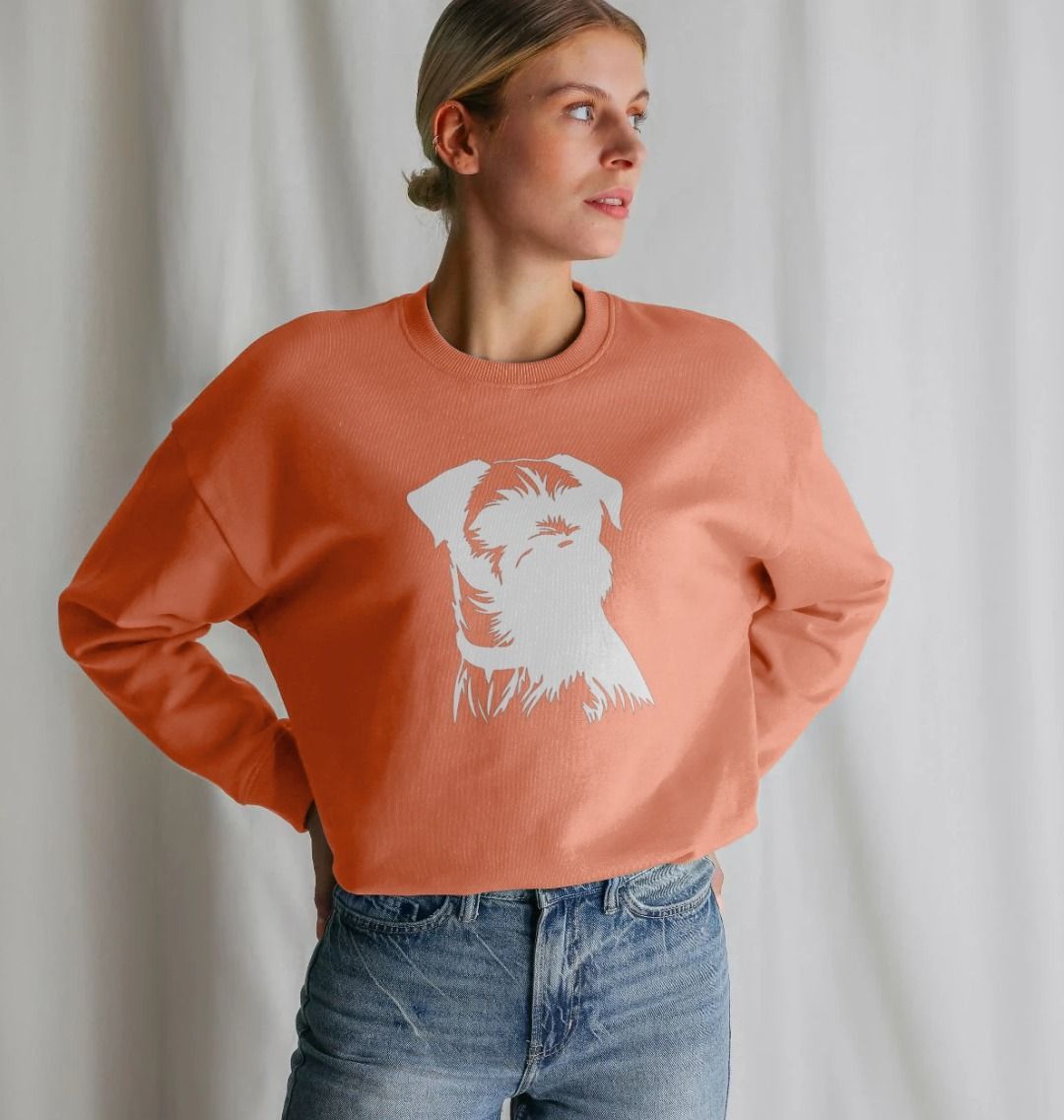 Border Terrier Oversized Sweatshirt