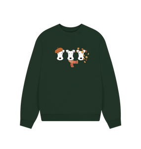 Evergreen Printed Sweater Front