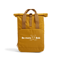 Load image into Gallery viewer, Mustard Be More Bob roll top backpack