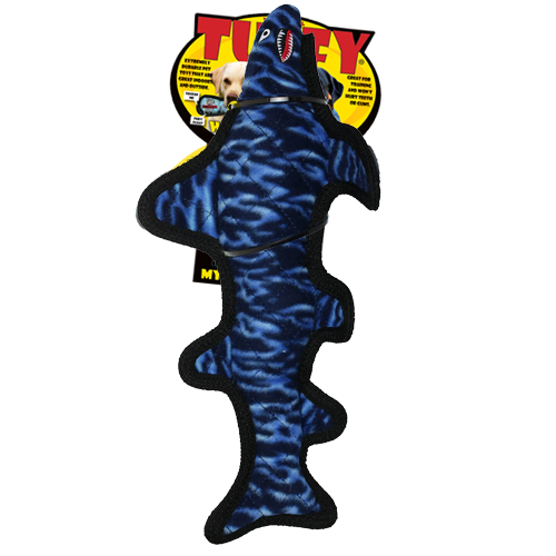 Ocean Shark, Durable, Tough, Squeaky Dog Toy | Tuffy