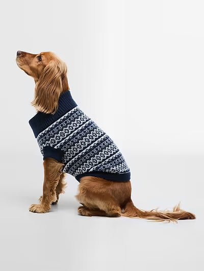Fair Isle Dog Jumper | Barbour