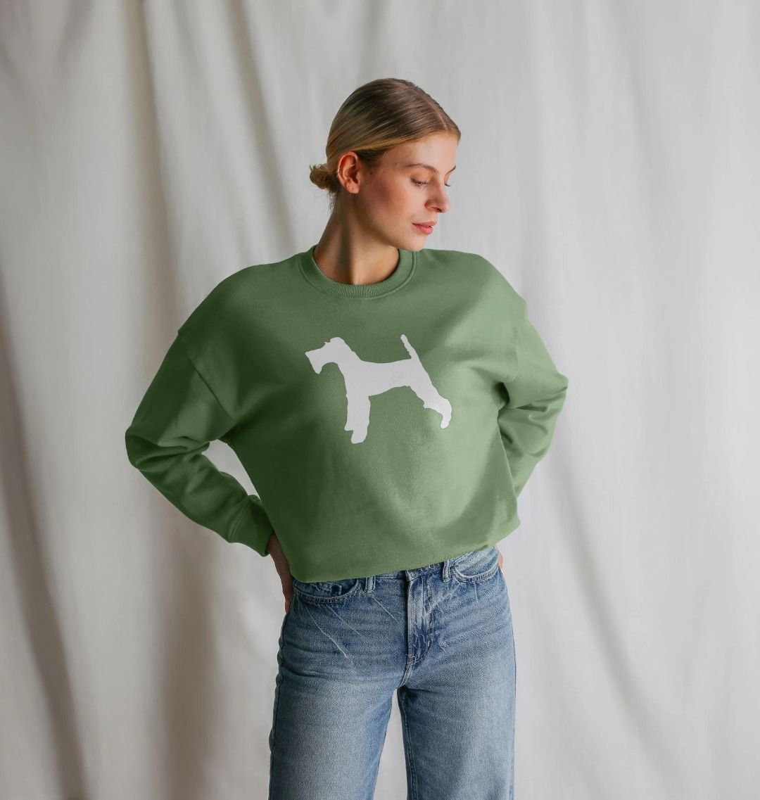 Wire Fox Terrier Oversized Sweatshirt
