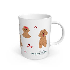 White Mug - Poodles Are Life!