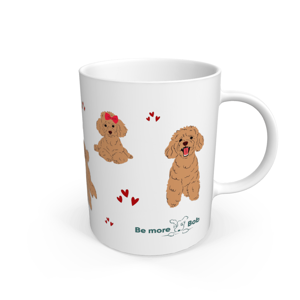 White Mug - Poodles Are Life!