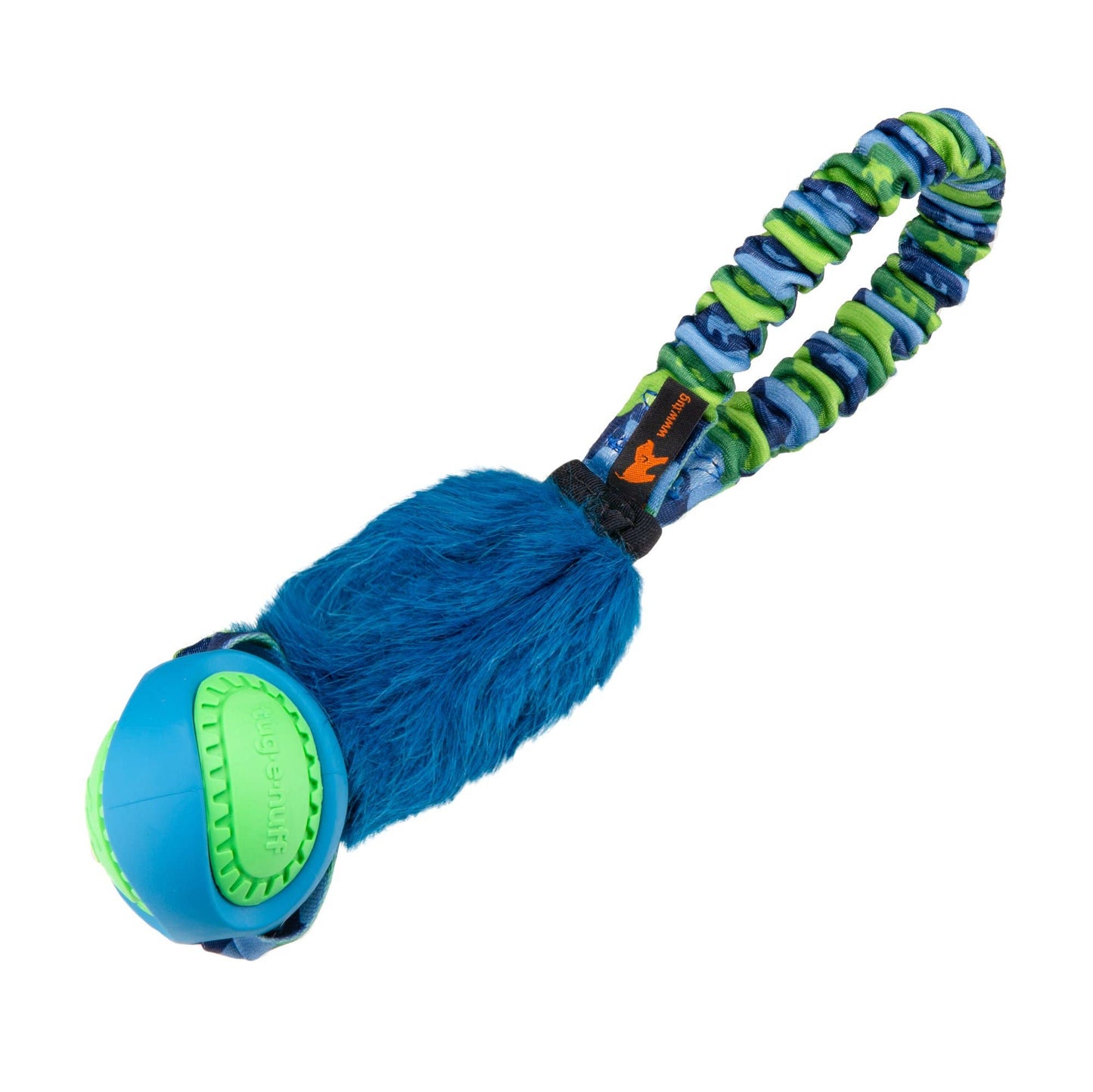 Pocket PowerBall Fauxtastic | Pocket-sized Tug | Tug-E-Nuff: Orange Pattern