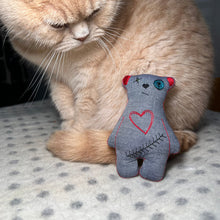 Load image into Gallery viewer, Edward Bear cat nip toy