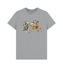 Load image into Gallery viewer, Athletic Grey Printed T-shirt Front