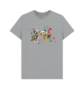 Athletic Grey Printed T-shirt Front