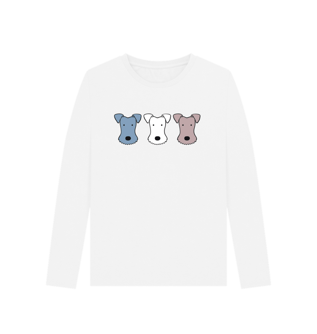 White Foxy! Long Sleeve T-shirt