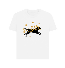 Load image into Gallery viewer, White Printed T-shirt Front