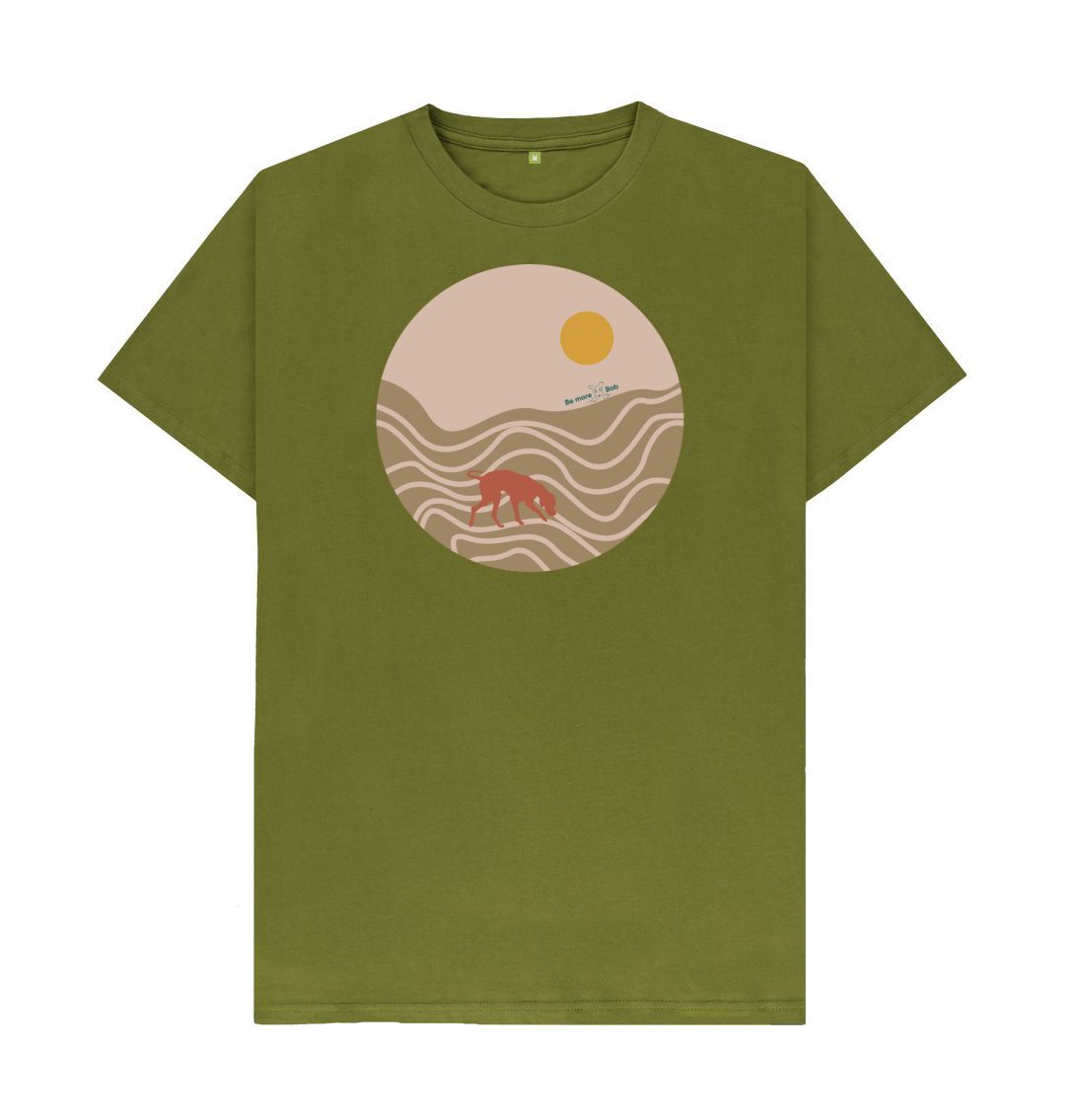 Moss Green Be More Bob T-Shirt - On the scent
