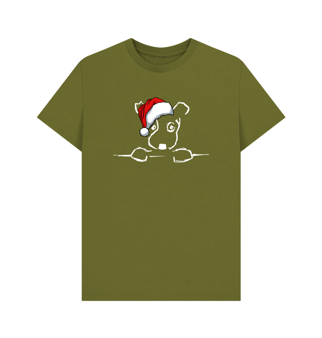 Moss Green Be More Bob this Xmas T-shirt!