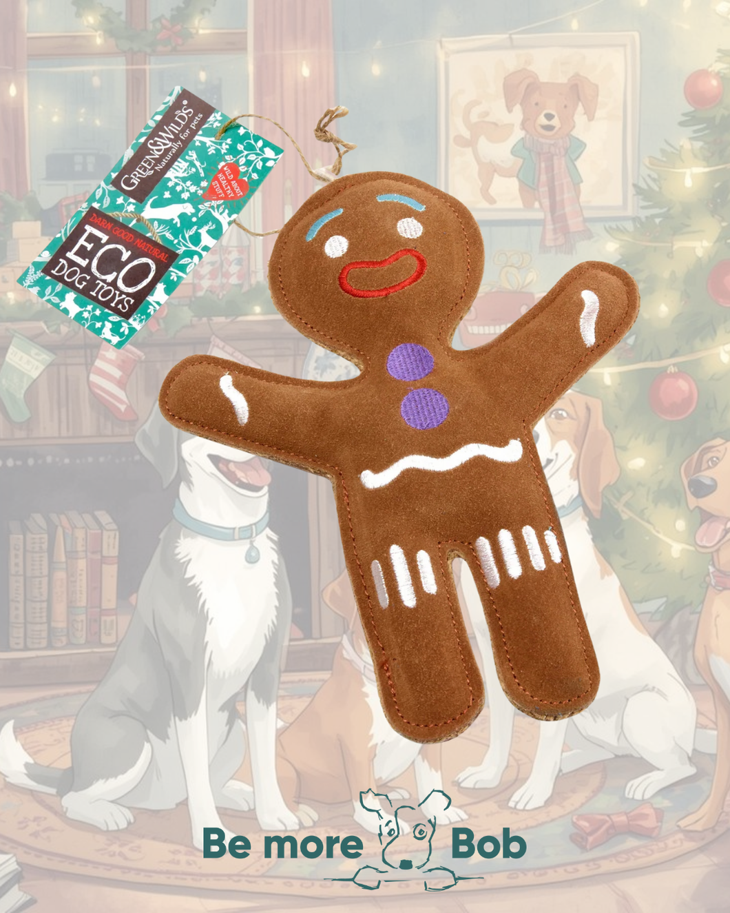 Green & Wilds Jean Genie the Gingerbread, Eco Toy