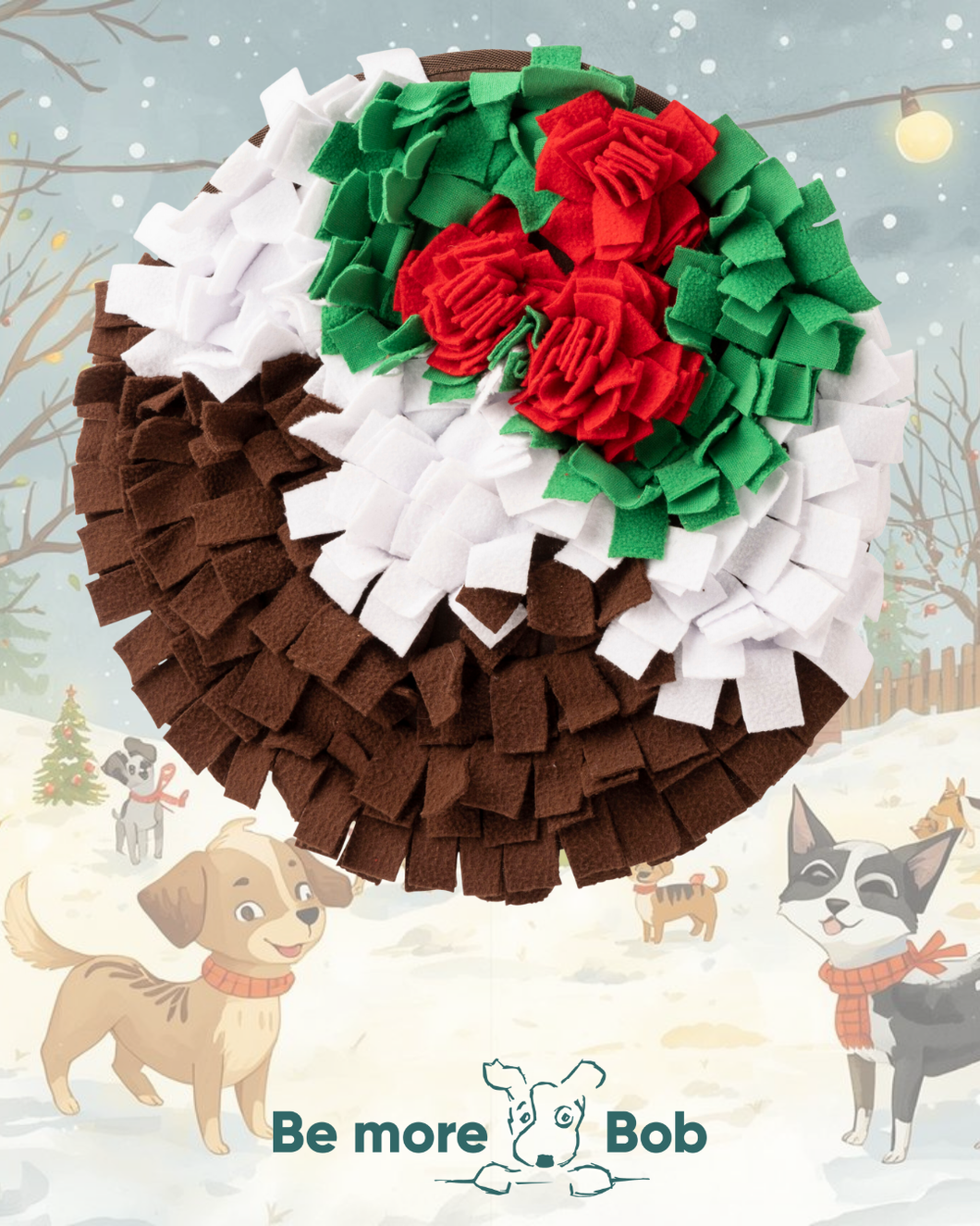 House of Paws Christmas Pudding Snuffle Mat