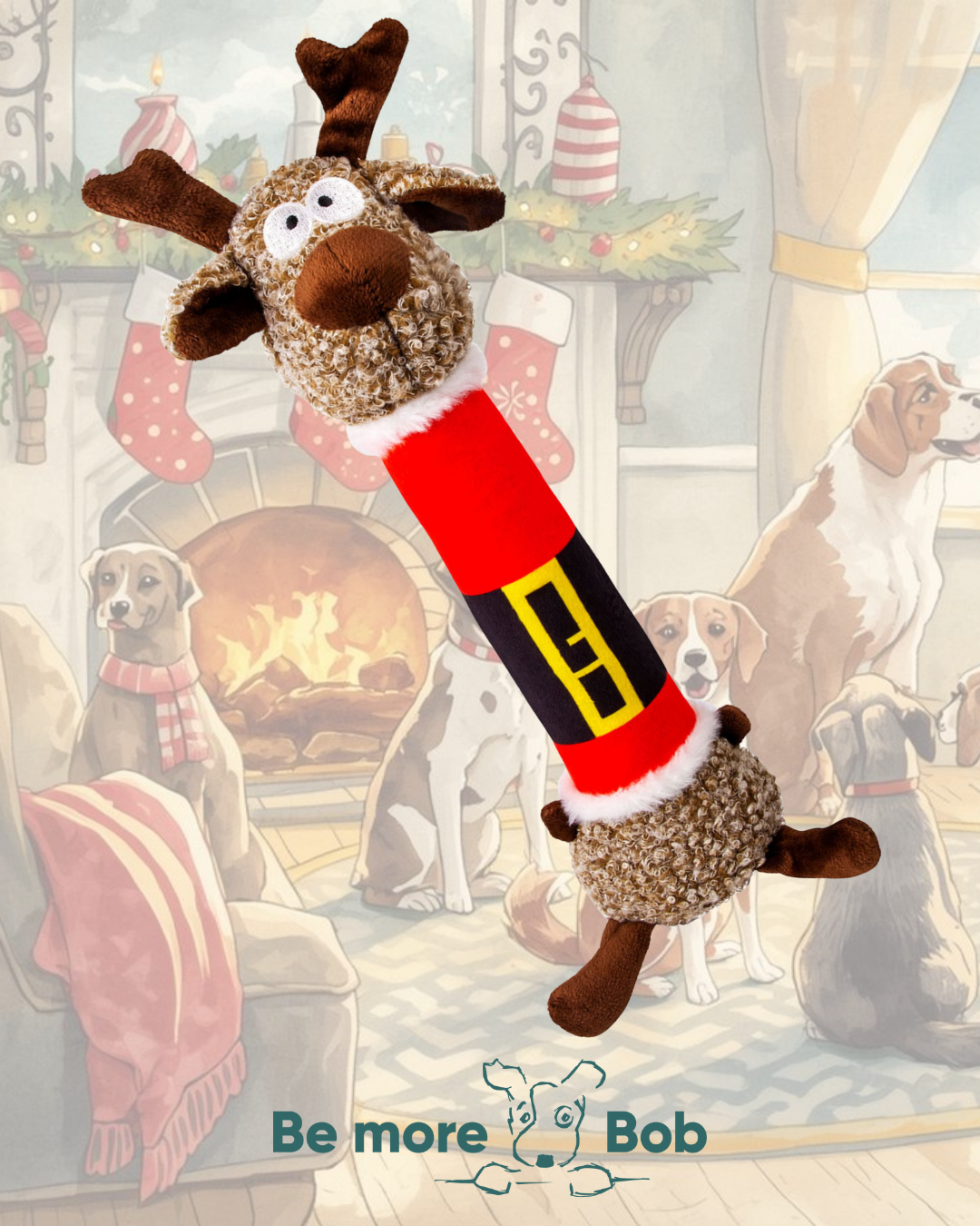 Kong Holiday Shakers Luvs Reindeer