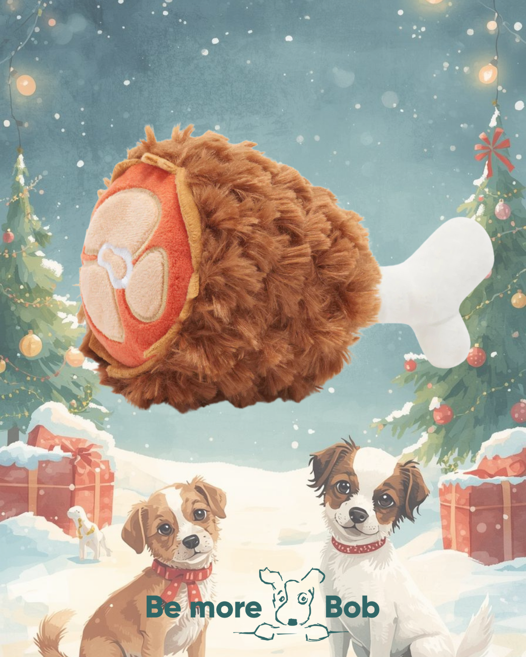 Bark Turkey Leg Dog Toy