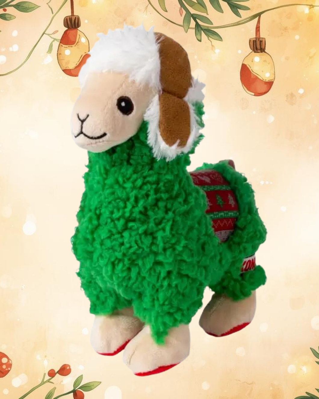 KONG Holiday Sherps Llama