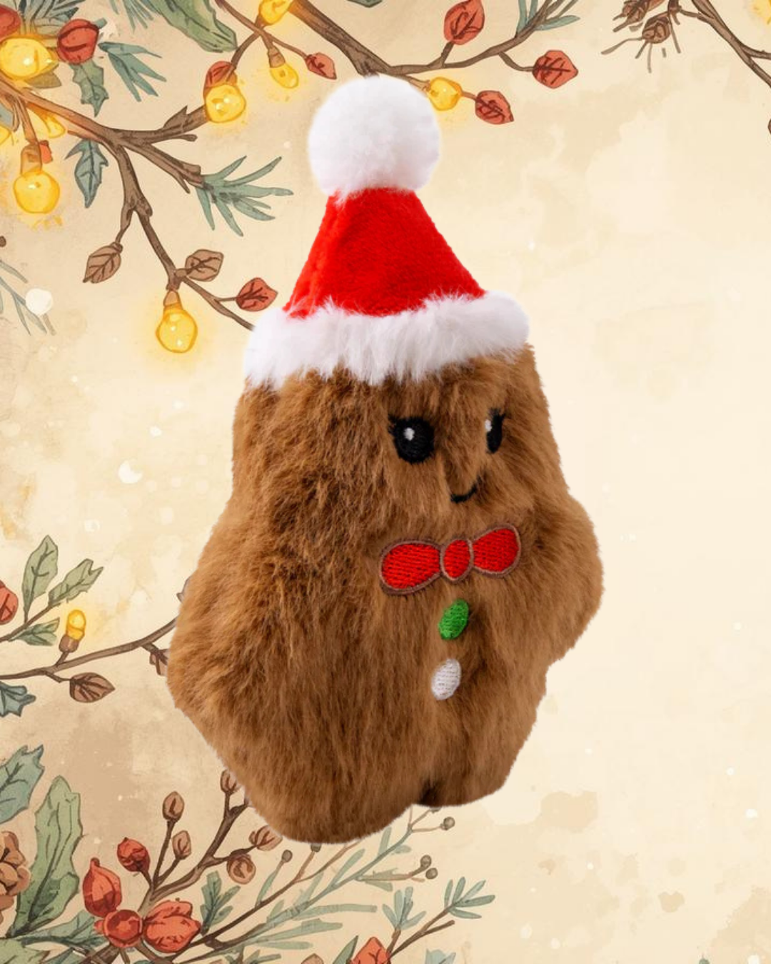 Kong Holiday Snuzzles Mini Gingerbread