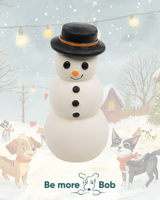 Fun Squeaky Latex Christmas Snowman