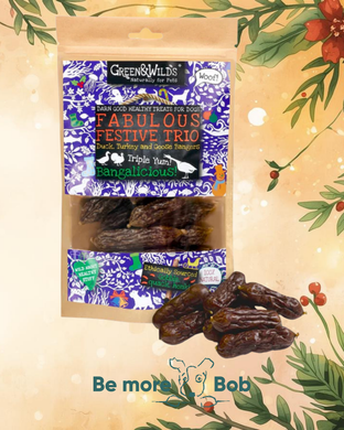 Green & Wilds Fabulous Festive Trio Treats for Dogs