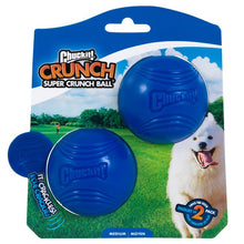 Load image into Gallery viewer, Chuckit! Crunch Ball 2pk Medium