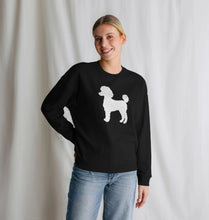 Load image into Gallery viewer, Mini Poodle Oversized Sweatshirt