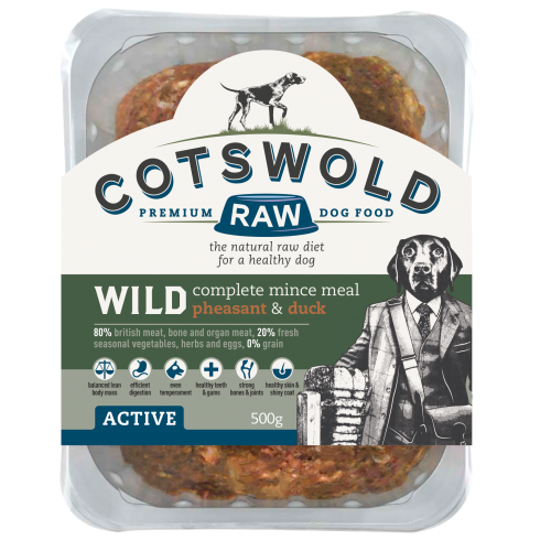 Cotswold Raw complete meal raw mince - various flavours