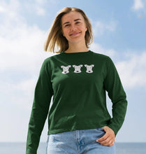 Load image into Gallery viewer, Foxy! Women&#39;s Heavyweight Long Sleeve T-Shirt