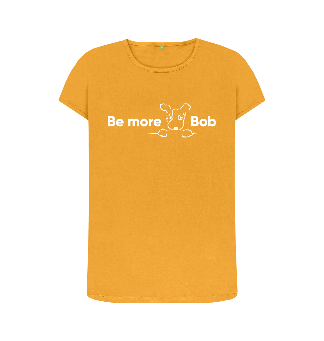 Mustard Printed T-shirt Front