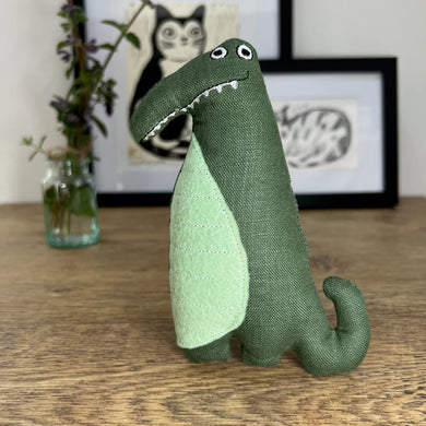 Cuthbert Croc catnip toy