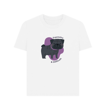 Load image into Gallery viewer, White Printed T-shirt Front