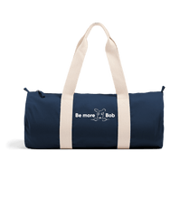 Load image into Gallery viewer, French Navy Be More Bob organic duffle bag