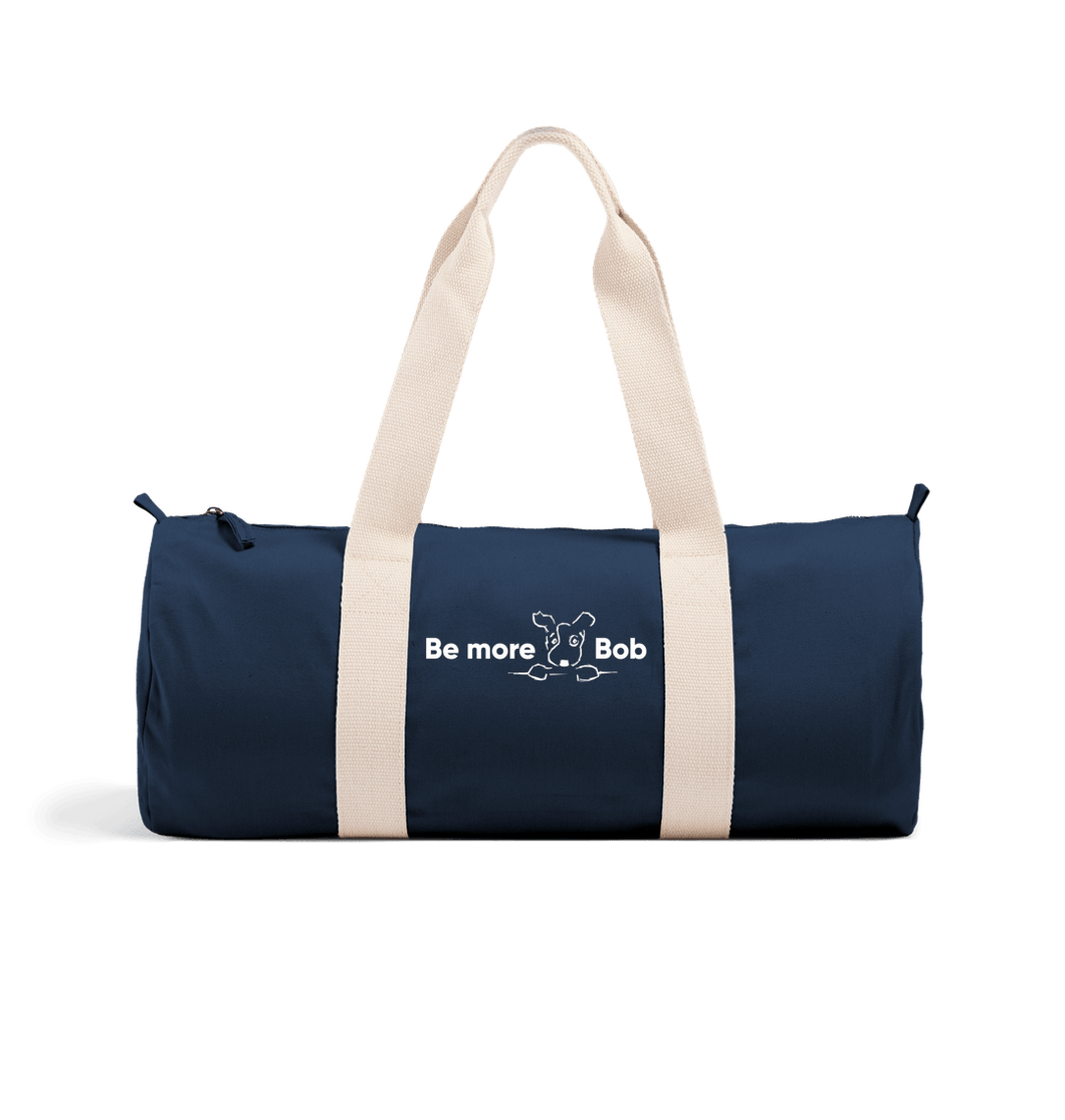 French Navy Be More Bob organic duffle bag