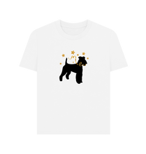 Load image into Gallery viewer, White Printed T-shirt Front