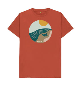 Rust Be More Bob T-Shirt - beach life