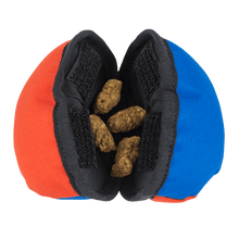 Load image into Gallery viewer, The Clam - Treat dispensing training toy: Orange &amp; Blue