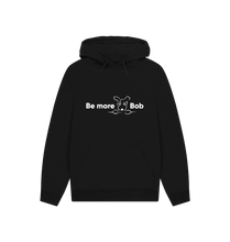 Load image into Gallery viewer, Black Be More Bob pocket hoody