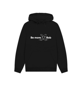 Black Be More Bob pocket hoody