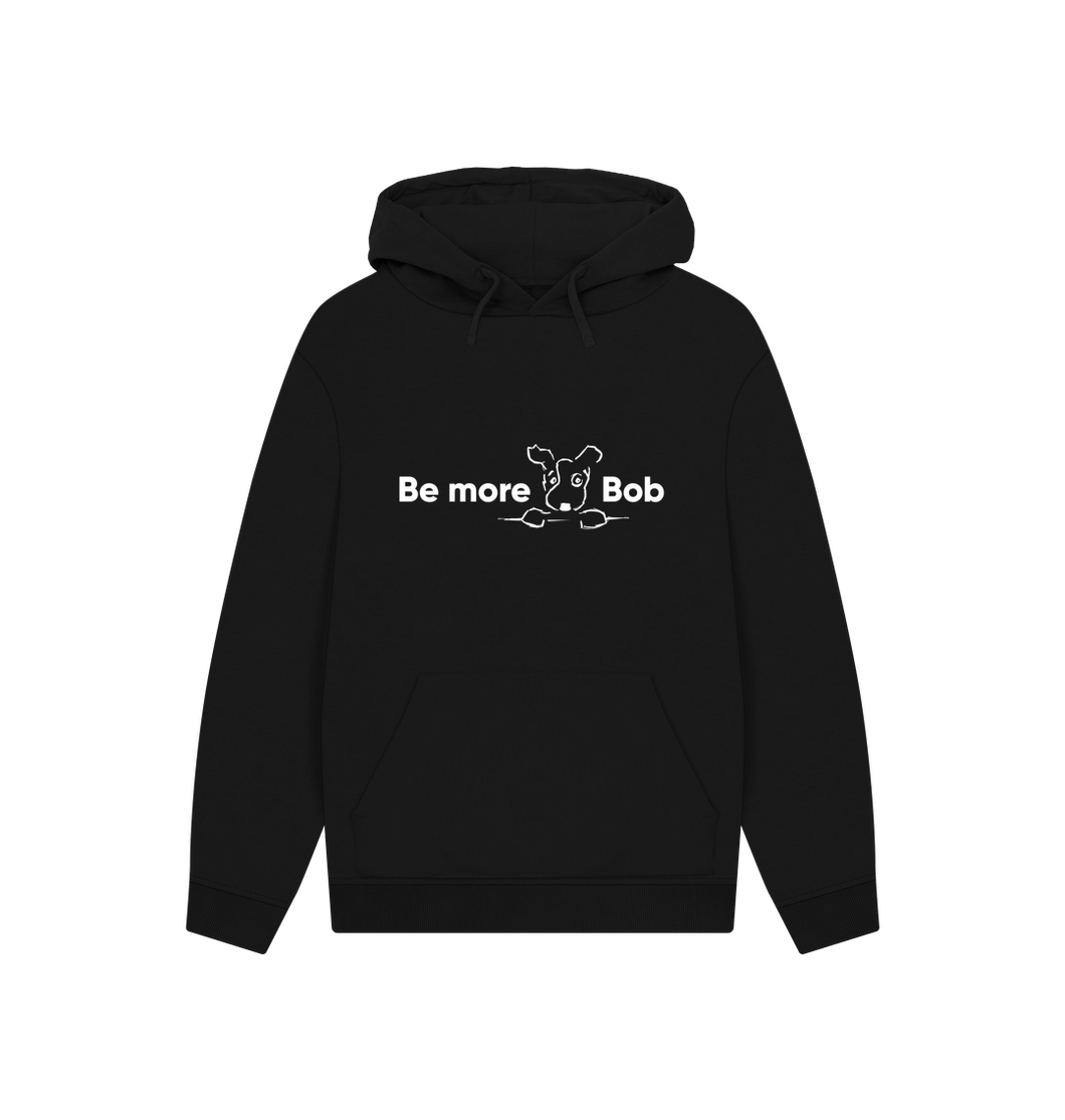 Black Be More Bob pocket hoody