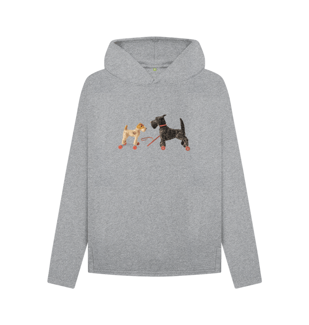 Athletic Grey Scottie & Foxy Adventures - Relaxed Hoody